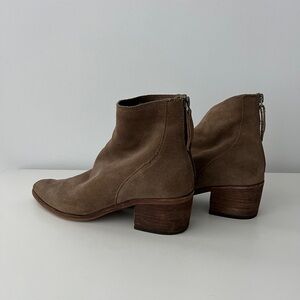 Dolce Vita Brown Suede Ankle Booties